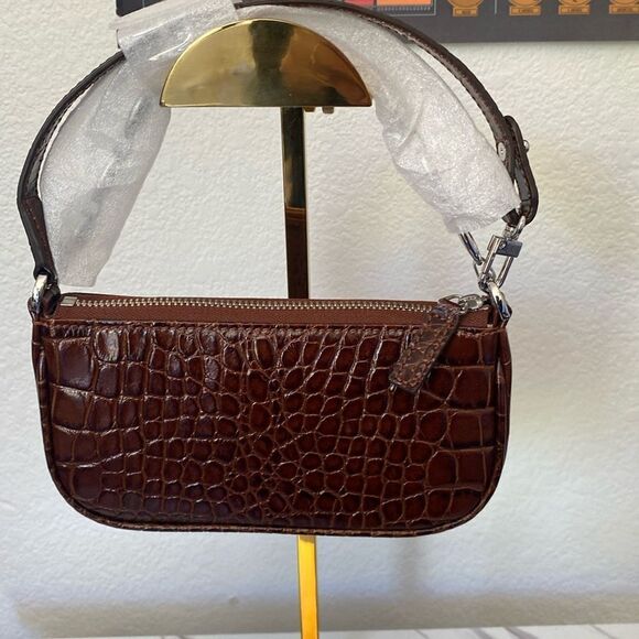 By Far mini Rachel croc-effect bag - Picture 2 of 6